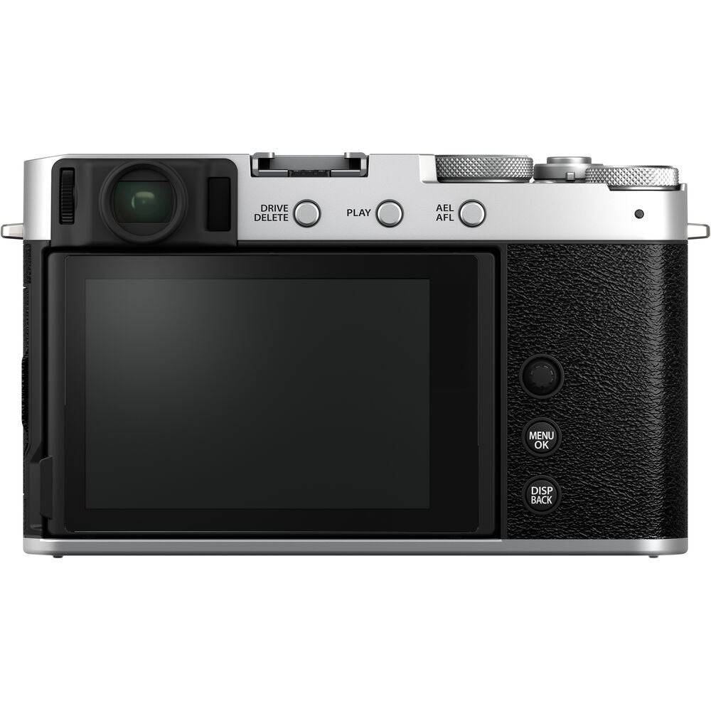 FUJIFILM X-E4 Mirrorless Camera with 27mm Lens (Silver) image 1