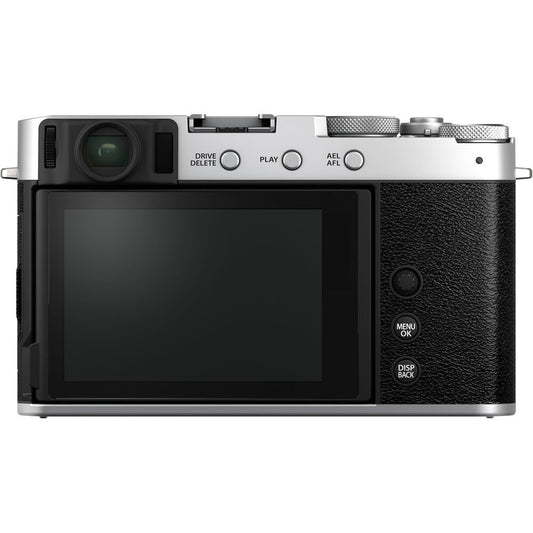 FUJIFILM X-E4 Mirrorless Camera with 27mm Lens (Silver) image 1