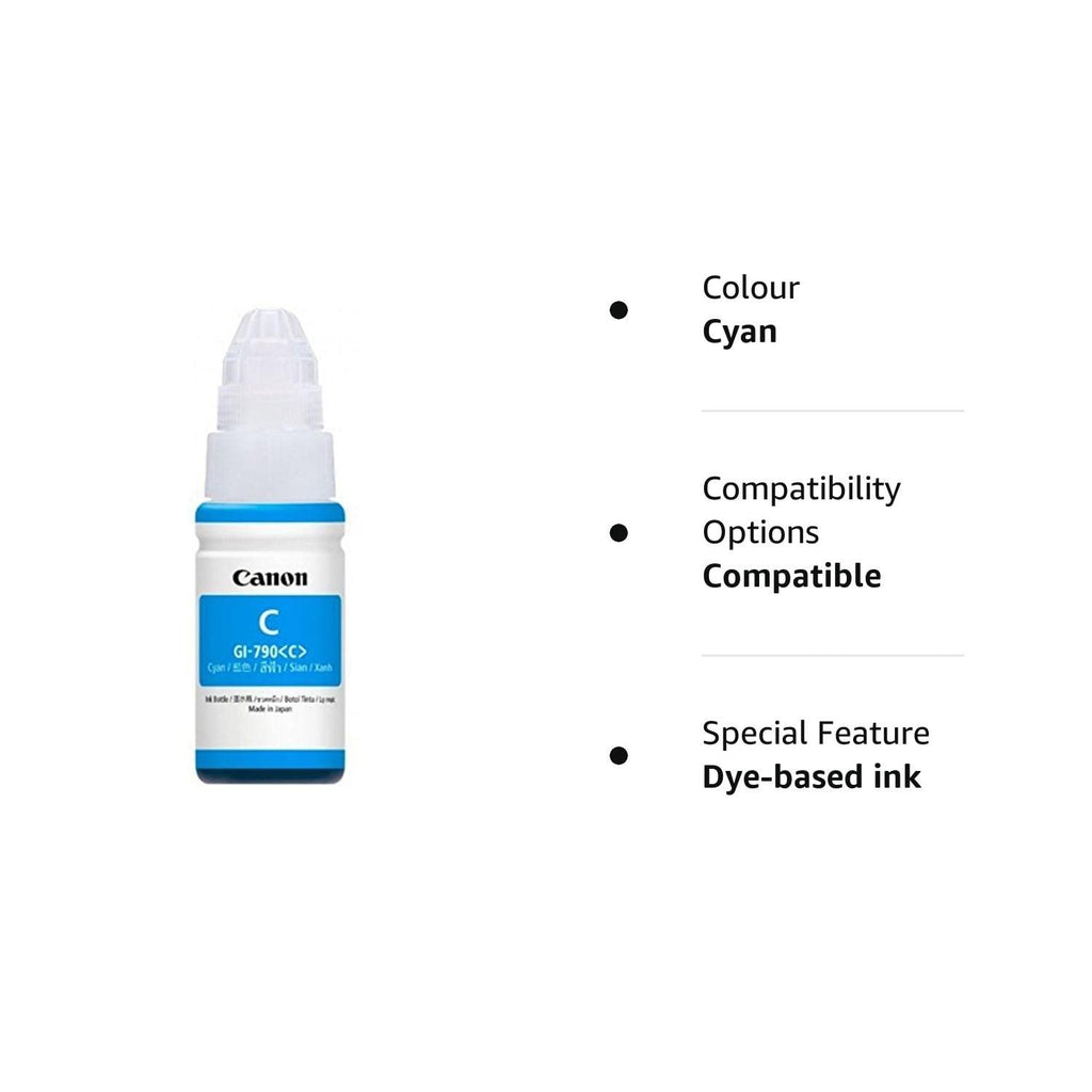 Canon Compatible for Canon Pixma Ink Bottle GI-790 C image 1