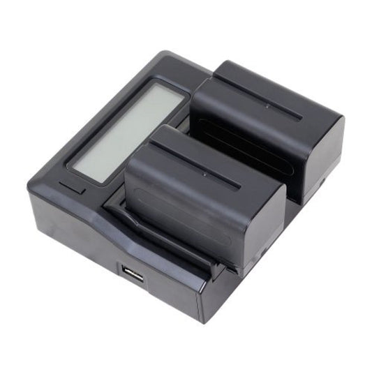 Welborn WB-LCD-005 Dual Digital Battery Charger, image 1