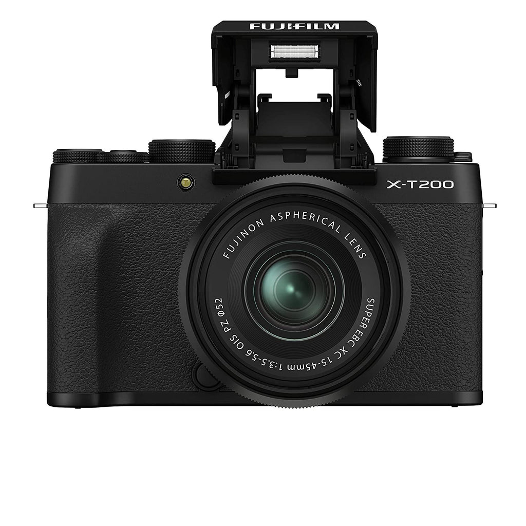 Fujifilm X-T200 Mirrorless Camera with XC 15-45 mm Lens (Black) image 1