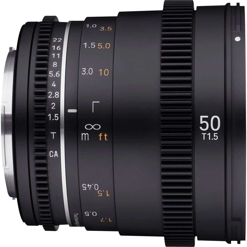 Samyang 50mm T1.5 VDSLR MK2 Cine Lens (EF Mount) image 4