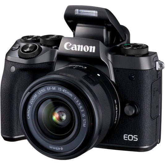 Canon EOS M5 Mirrorless Digital Camera with 15-45mm Lens image 1