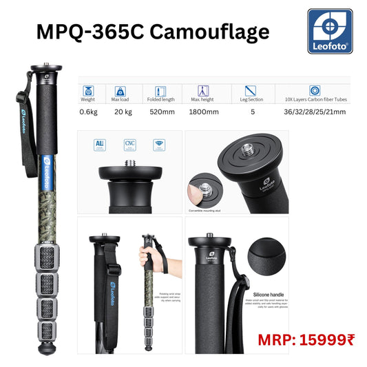 Leofoto Monopod MPQ-365C (Camouflage) image 0