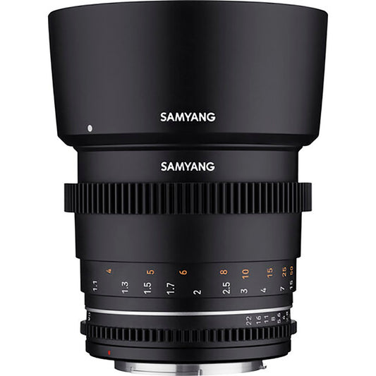 Samyang 85mm T1.5 VDSLR MK2 Cine Lens (E Mount) image 0
