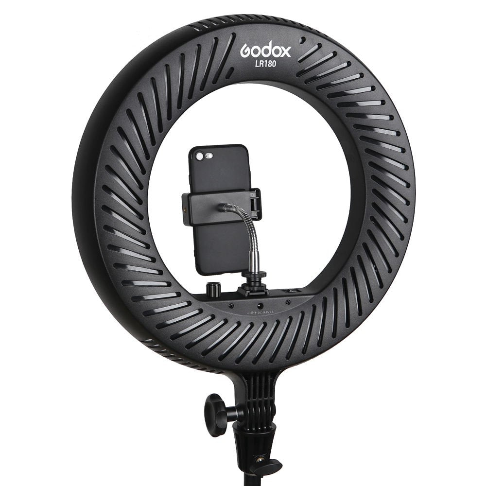 Godox LR180 Daylight Ringlight (Black) image 4