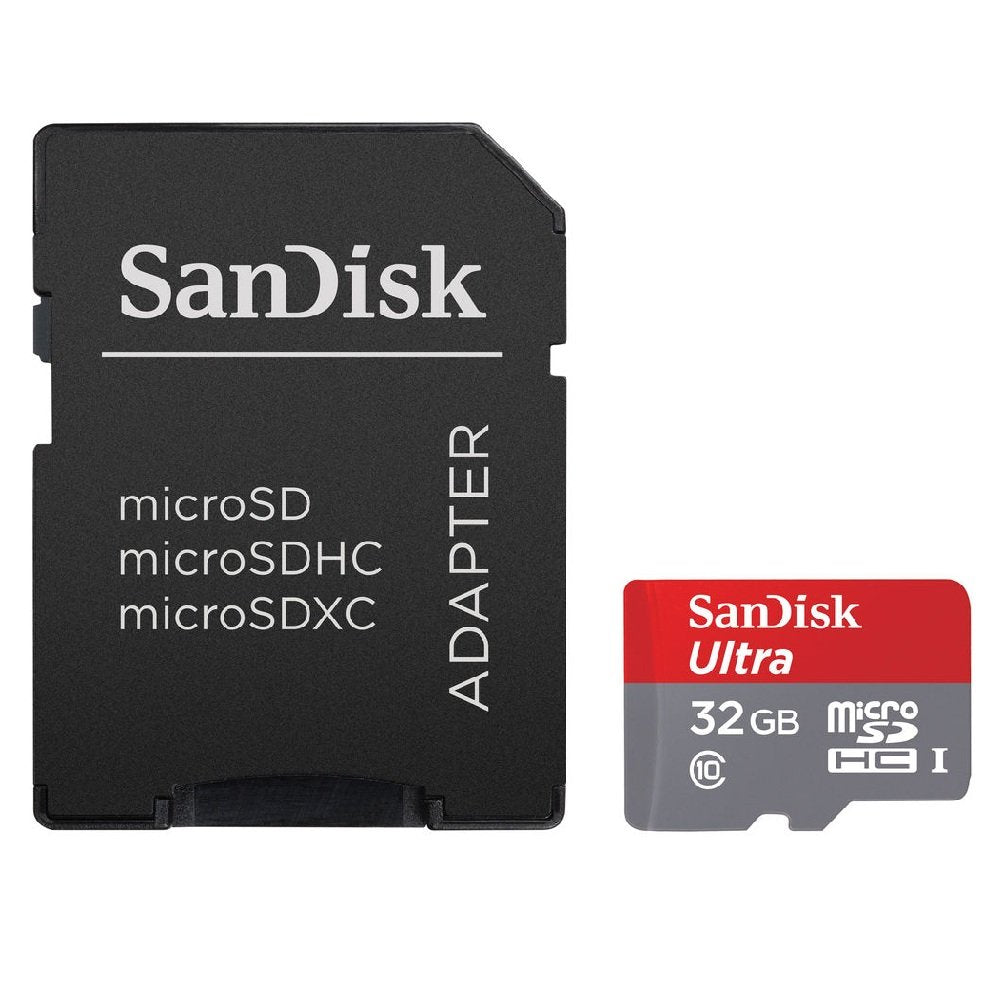 SanDisk 32GB Ultra UHS-I microSDHC Memory Card image 1