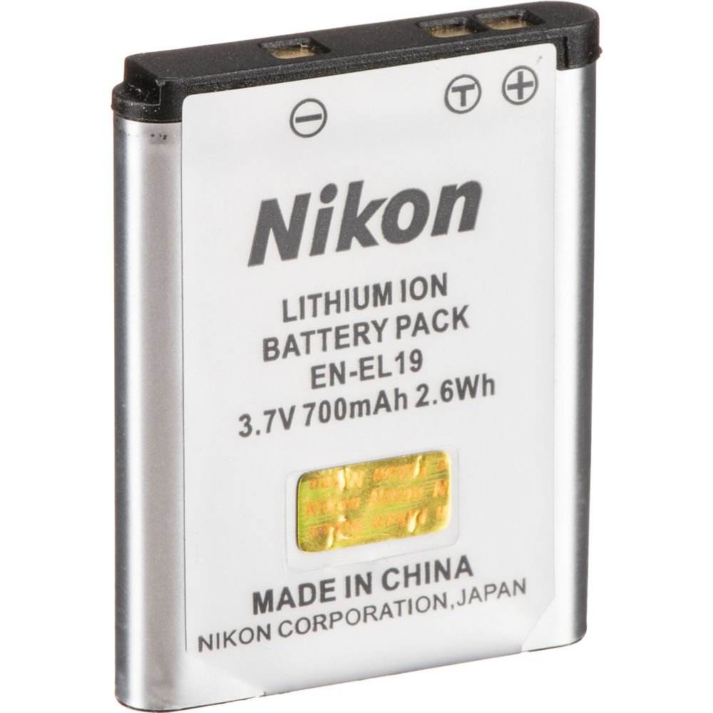 Nikon EN-EL19 Lithium-Ion Battery (700mAh) image 0
