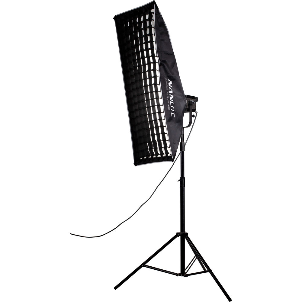 Nanlite Fabric Grid for Asymmetrical Stripbank Softbox (18 x 43") image 3