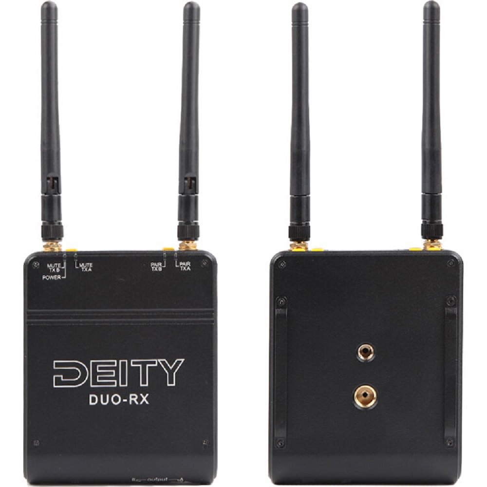 Deity Microphones Connect Deluxe Kit 2-Person Wireless Omni Lavalier Microphone System with Back-Up Recording (2.4 GHz) image 1