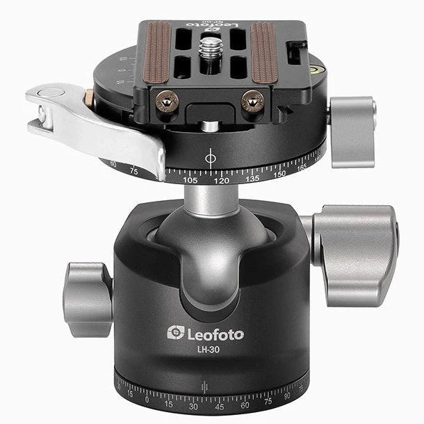 Leofoto Lh-30pcl Ballhead With Quick Release Plate image 0