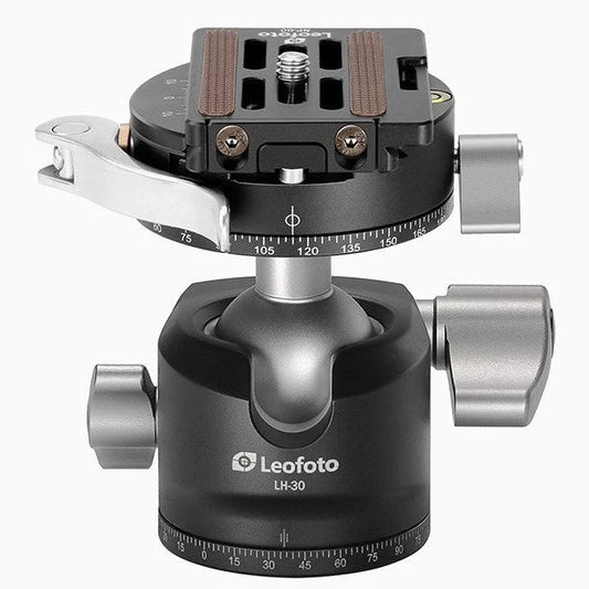 Leofoto Lh-30pcl Ballhead With Quick Release Plate image 0