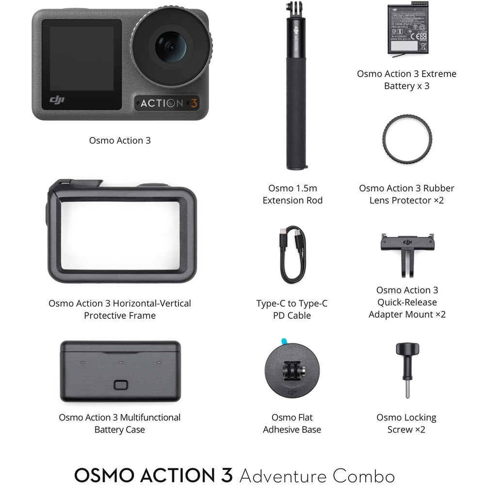 DJI Osmo Action 3 Camera Adventure Combo image 5