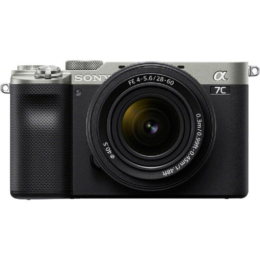 Sony Alpha a7C Mirrorless Digital Camera with 28-60mm Lens (Silver) image 0