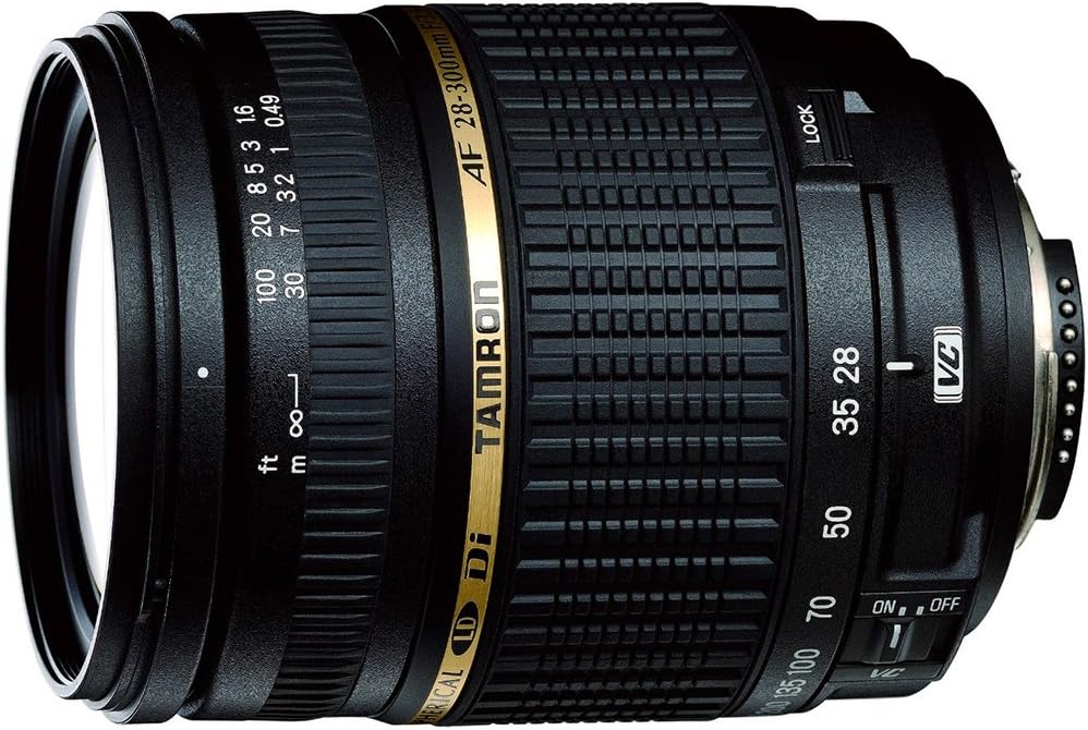 Tamron AF28-300mm A20 F/3.5-6.3 XR Di VC Macro Zoom Lens with Built in Motor for Nikon image 0