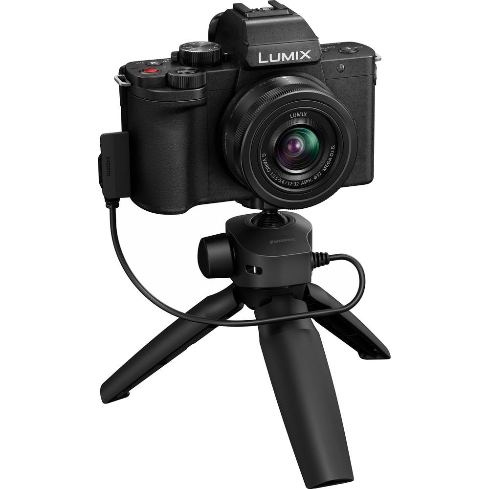 Panasonic Lumix G100 Mirrorless Camera with 12-32mm Lens and Tripod Grip Kit image 3
