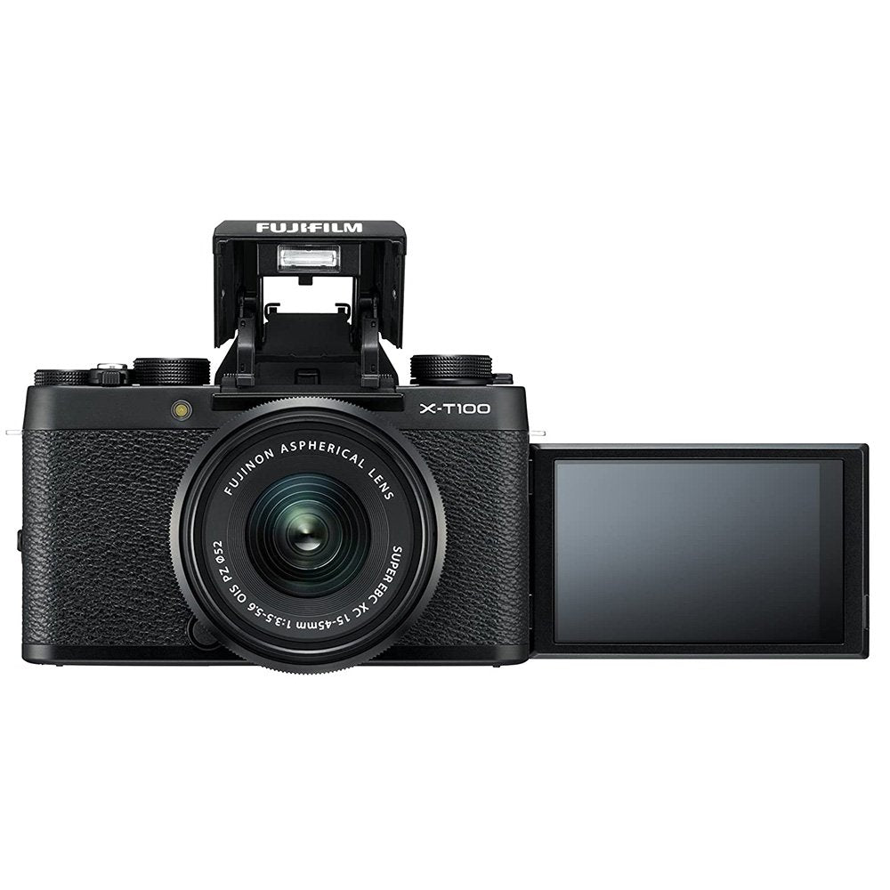 Fujifilm X-T100 Mirrorless Digital Camera with 15-45mm Lens (Black) image 4