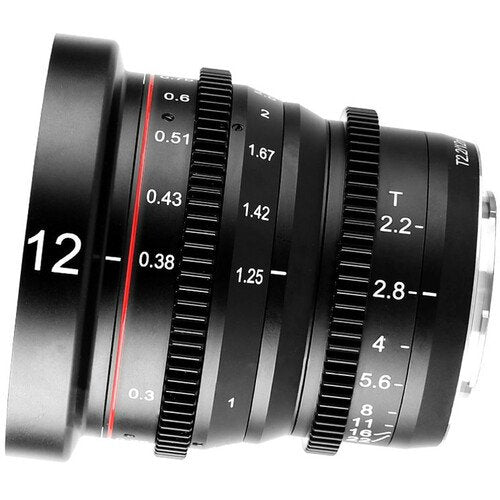 Meike 12mm T2.2 Manual Focus Wide Angle Cinema Lens (MFT Mount) image 3