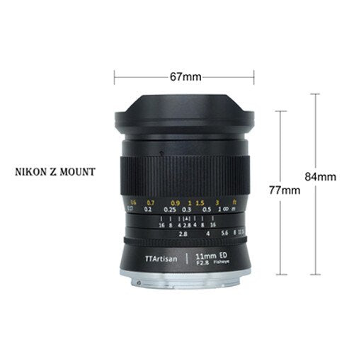 TTArtisan 11mm f/2.8 Lens for Nikon Z image 1