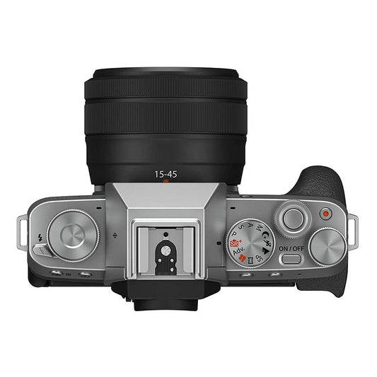 Fujifilm X-T200 Mirrorless Camera with XC 15-45 mm Lens (Silver) image 1
