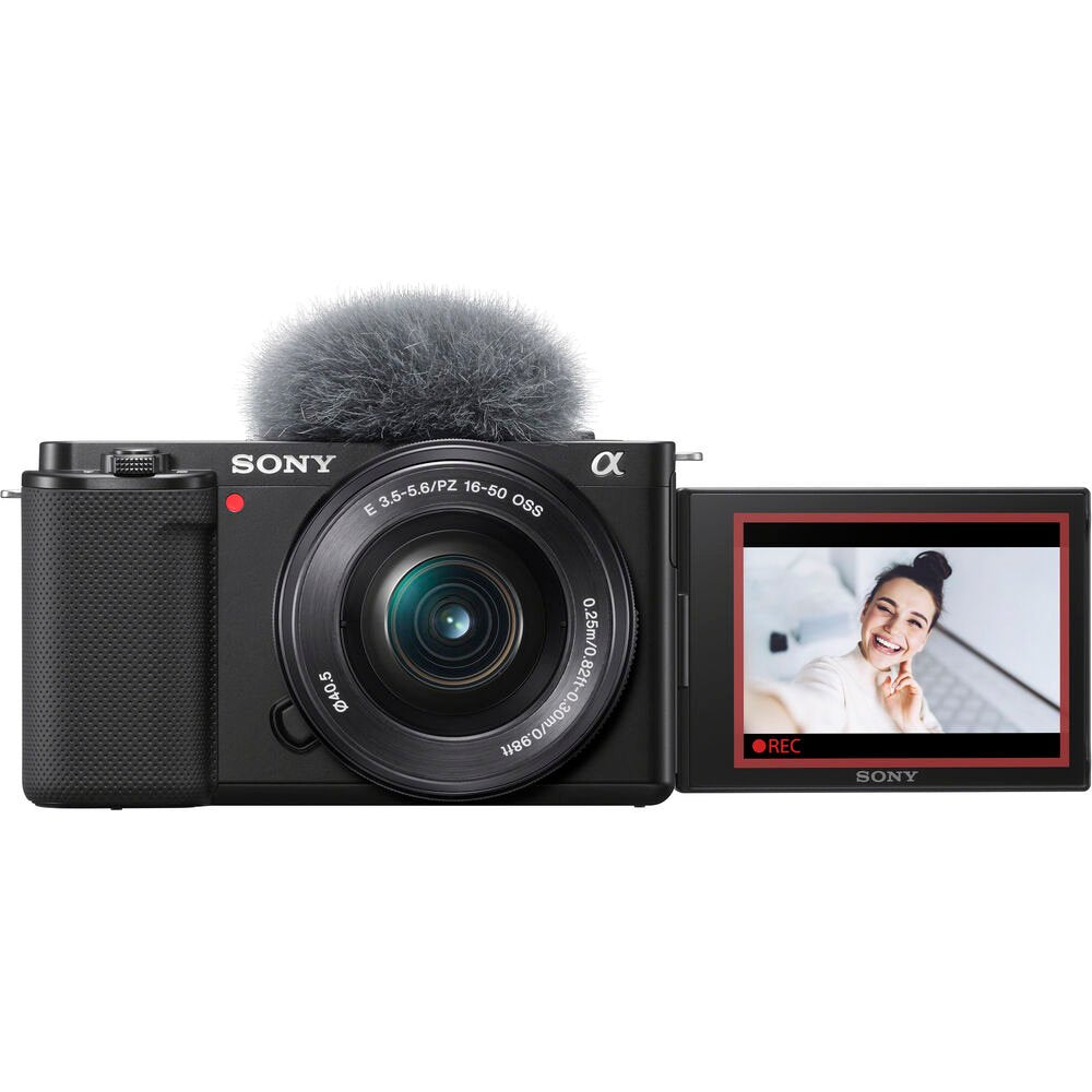 Sony ZV-E10 Mirrorless Camera with 16-50mm Lens (Black) image 2