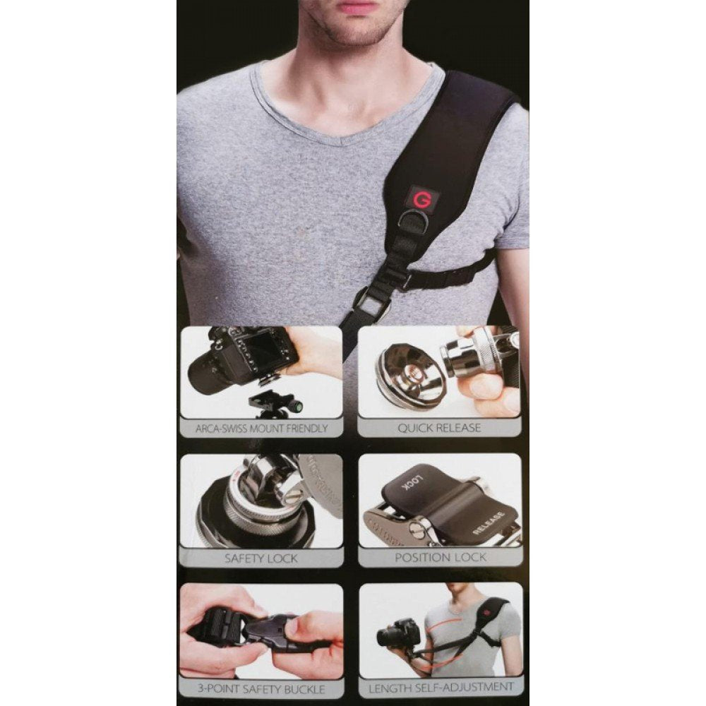 GGS Fotospeed Camera Strap F1 image 2