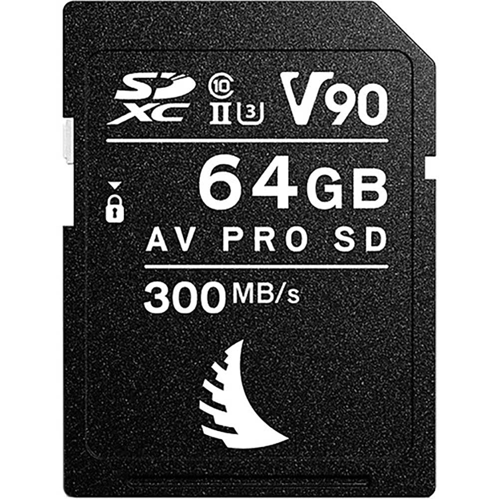 Angelbird 64GB AV Pro Mk 2 V90 UHS-II SDXC Memory Card image 0