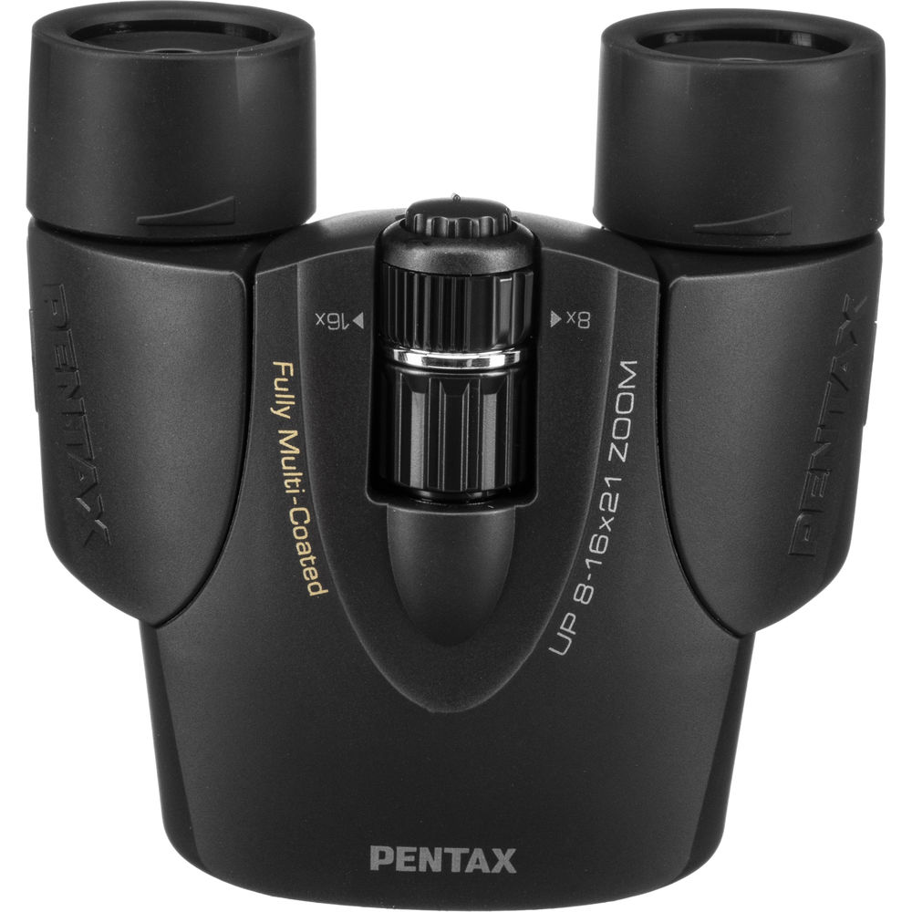 Pentax 8-16x21 U-Series UP Binoculars (Black) image 1