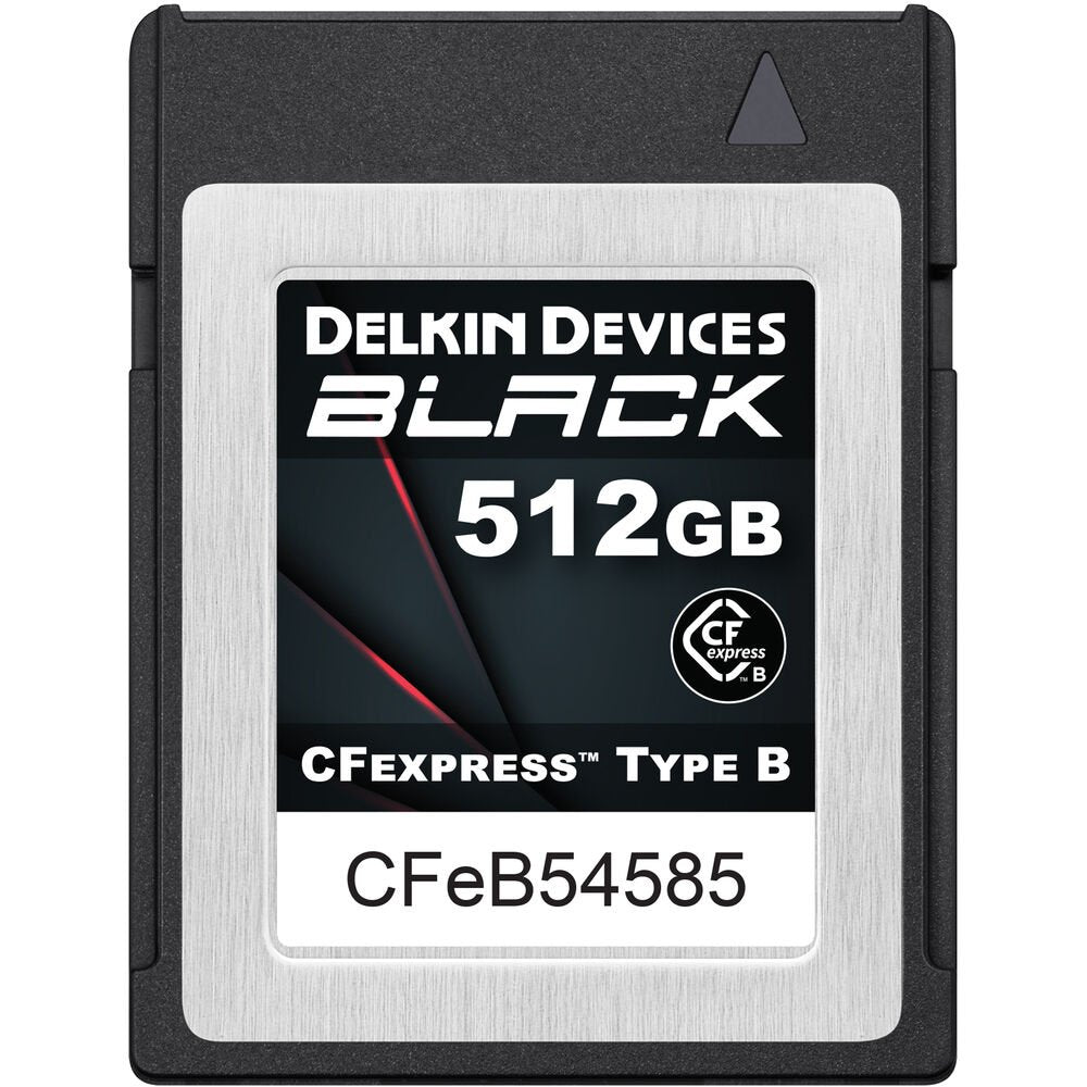 Delkin Devices 512GB BLACK CFexpress Type B Memory Card image 0
