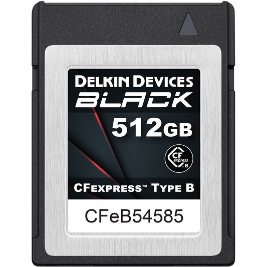 Delkin Devices 512GB BLACK CFexpress Type B Memory Card image 0