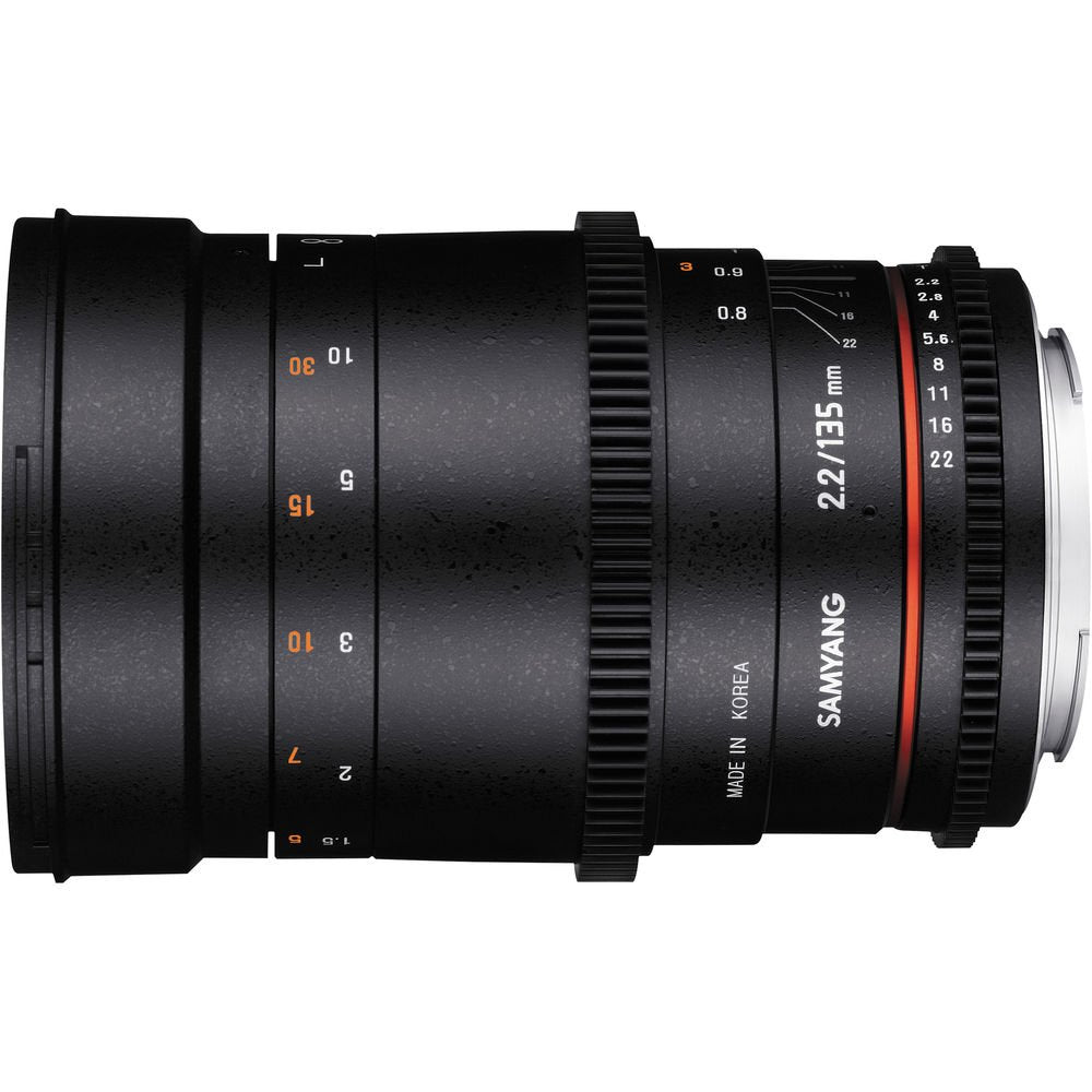 Samyang 135mm T2.2 AS UMC VDSLR II Lens for Canon EF Mount image 3
