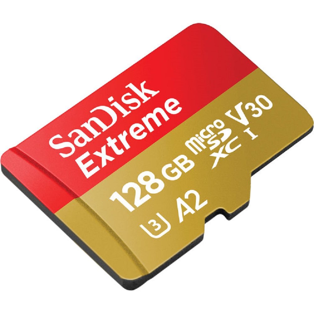 SanDisk 128GB Extreme UHS-I microSDXC Memory Card image 1