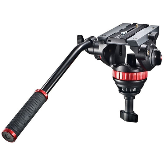 Manfrotto MVH502A Fluid Head and MVT502AM Tripod with Carrying Bag image 1