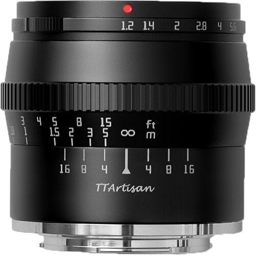 TTArtisan 50mm f/1.2 Lens for Micro Four Thirds (Black) image 3