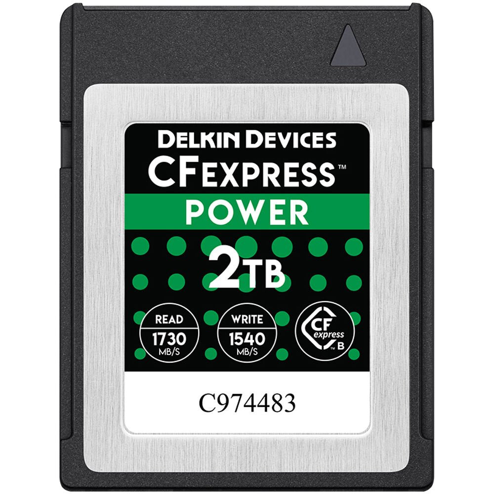 Delkin Devices 2TB POWER CFexpress Type B Memory Card image 0