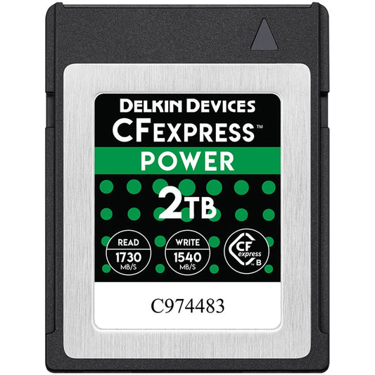 Delkin Devices 2TB POWER CFexpress Type B Memory Card image 0