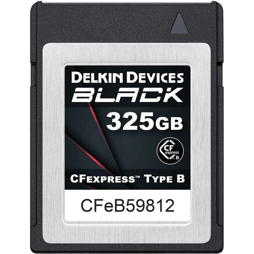 Delkin Devices 325GB BLACK CFexpress Type B Memory Card image 0