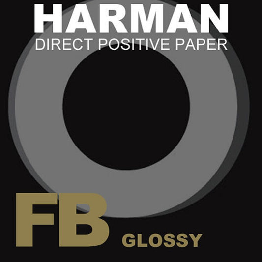 Ilford Harman Direct Positive Fiber Based (FB) Paper (Glossy, 16 x 20", 10 Sheets) image 0