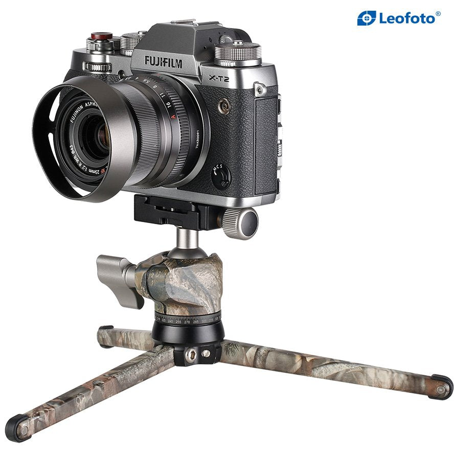 Leofoto MT-01 Mini Tripod with LH-25 Ball Head image 3