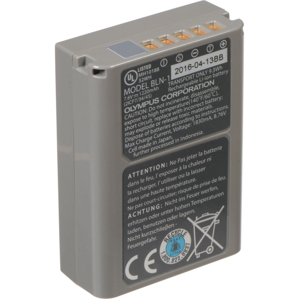 Olympus BLN-1 Rechargeable Lithium-ion Battery image 0