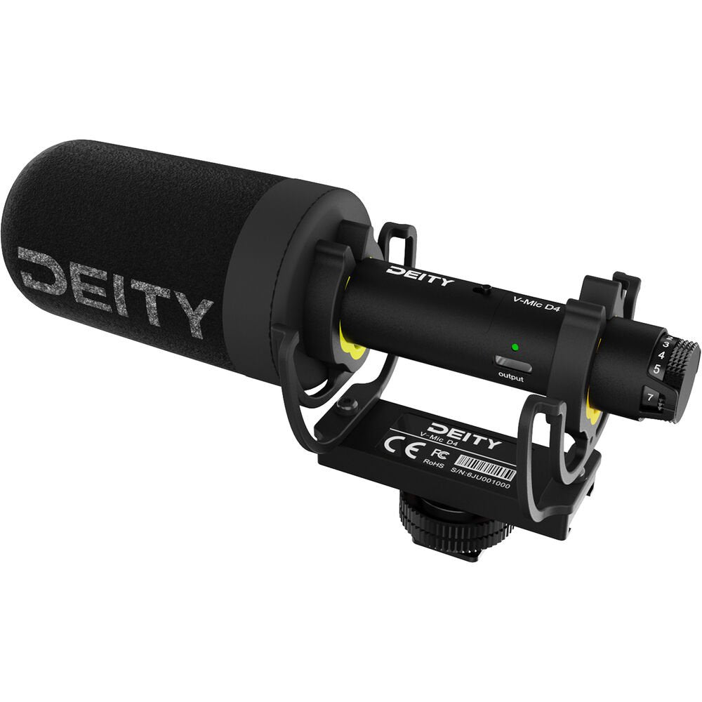 Deity Microphones V-Mic D4 Hybrid Analog/USB Camera-Mount Shotgun Microphone image 0