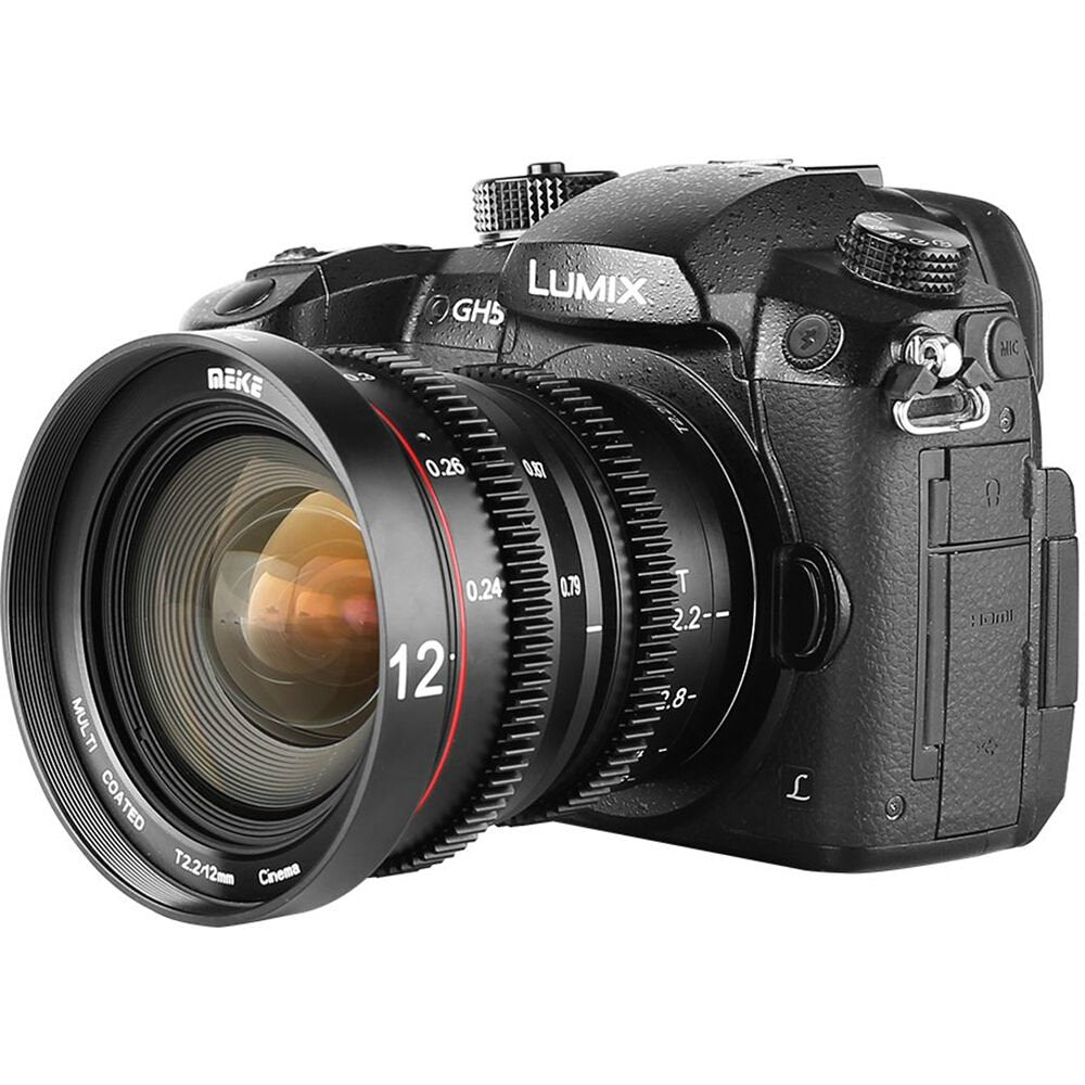 Meike 12mm T2.2 Manual Focus Wide Angle Cinema Lens (MFT Mount) image 2