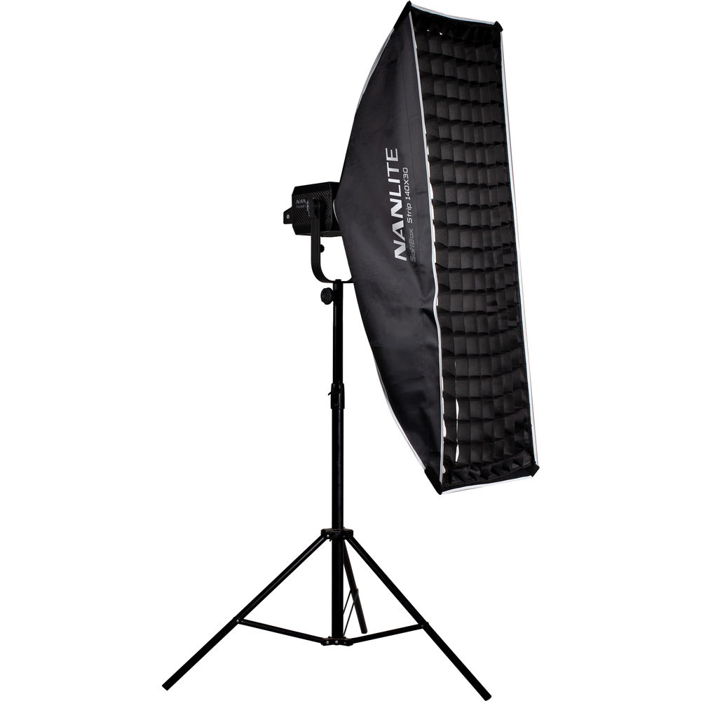 Nanlite Fabric Grid for Asymmetrical Stripbank Softbox (18 x 43") image 2