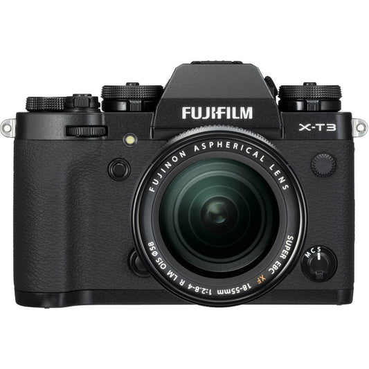 Fujifilm X-T3 Mirrorless Digital Camera with 18-55mm Lens (Black) image 0