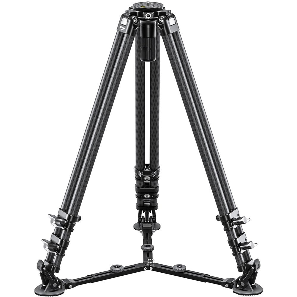 Leofoto LVC-253C Carbon Fiber Twin Leg Tripod with BV-15 Video Head System image 1
