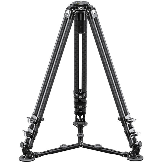 Leofoto LVC-253C Carbon Fiber Twin Leg Tripod with BV-15 Video Head System image 1