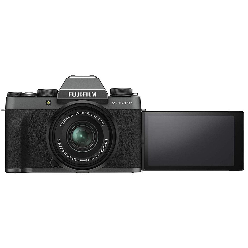 Fujifilm X-T200 Mirrorless Camera with 15-45mm Lens (Dark Silver) image 3
