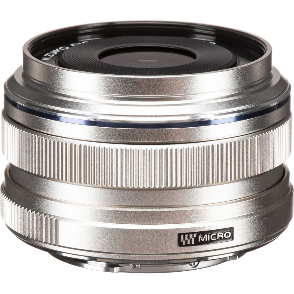 Olympus M.Zuiko Digital 17mm f/1.8 Lens (Silver) image 3