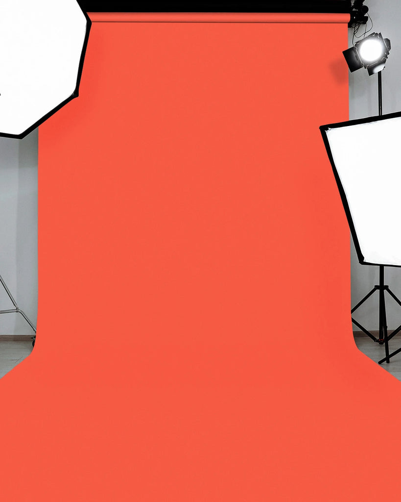 Indus Papers Studio Background – #039 Tangerine image 1