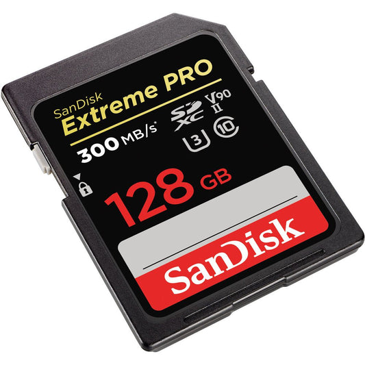 SanDisk 128GB Extreme PRO UHS-II SDXC Memory Card image 1